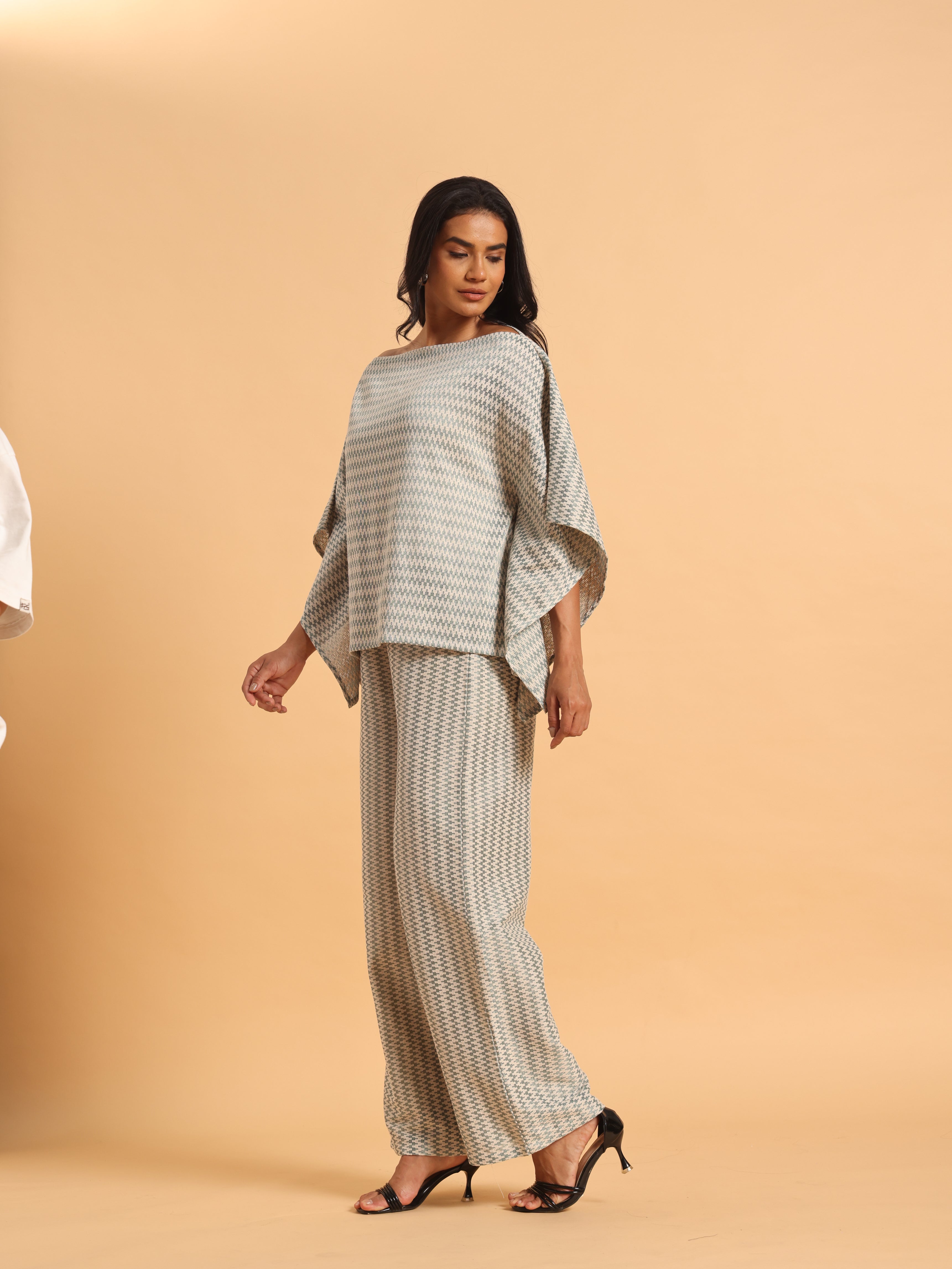 Missoni zig zag boat neck coord set