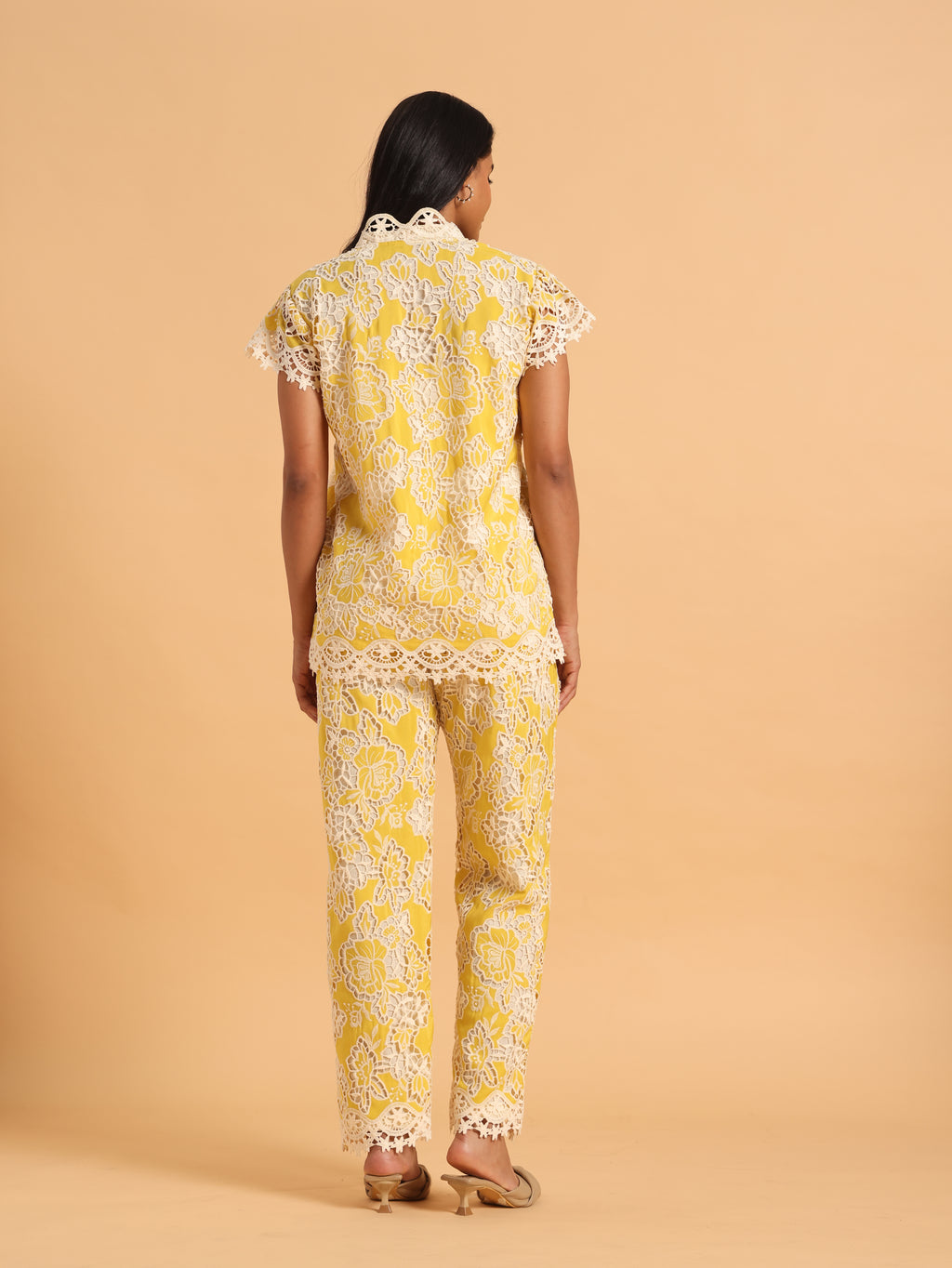 Sunny braid tie up coord set