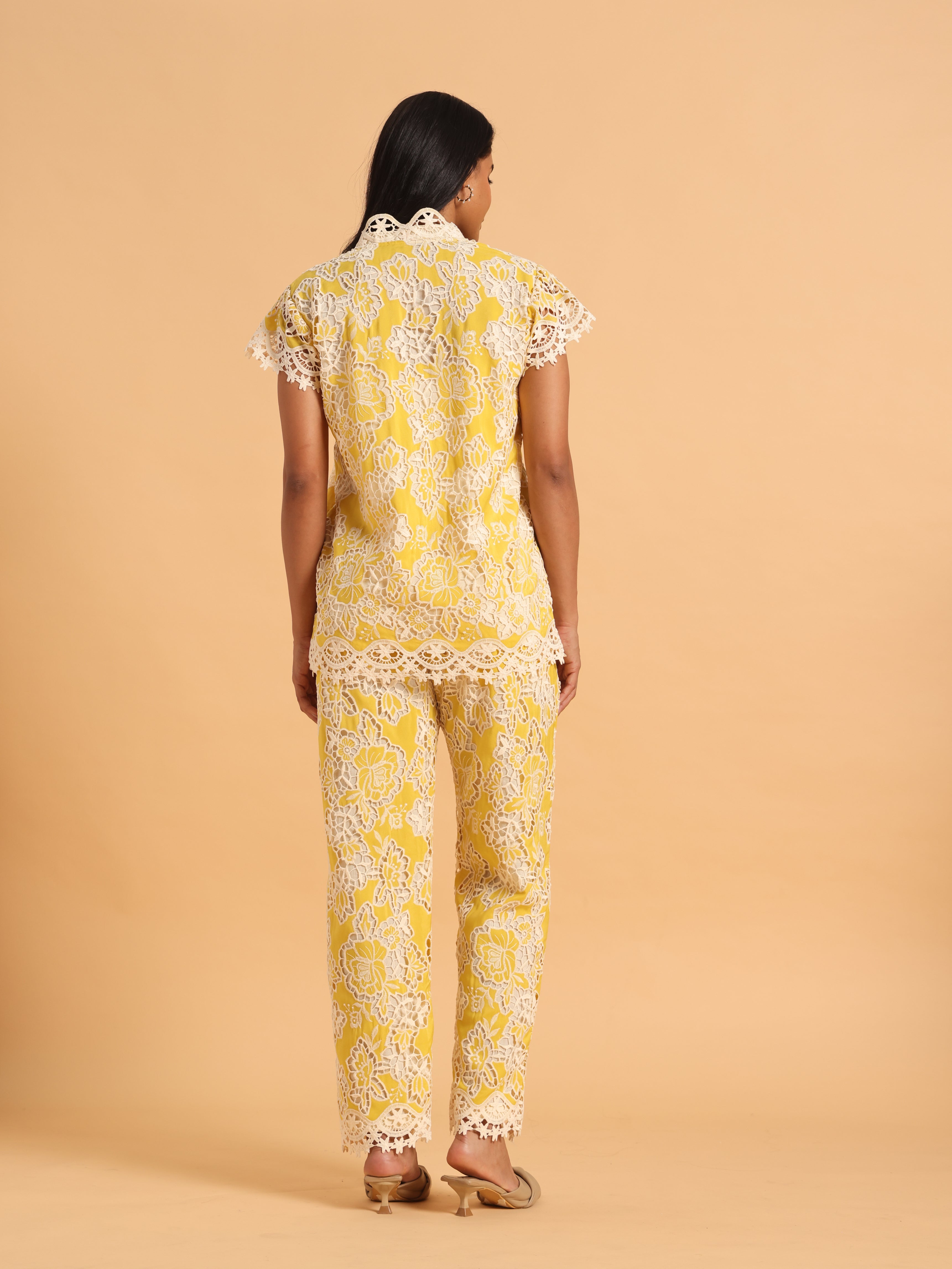 Sunny braid tie up coord set