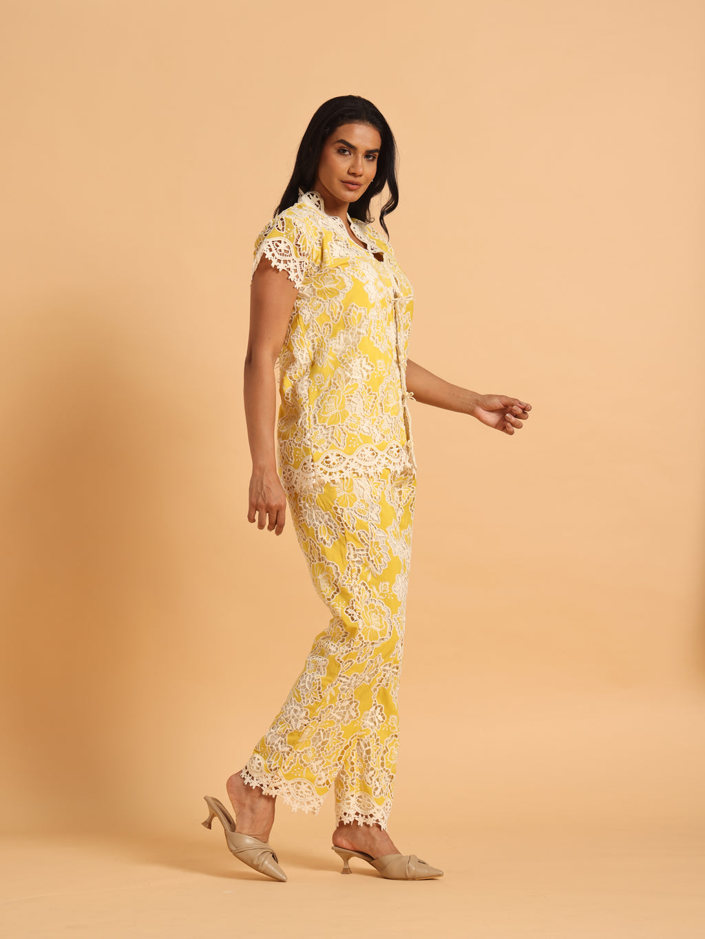 Sunny braid tie up coord set