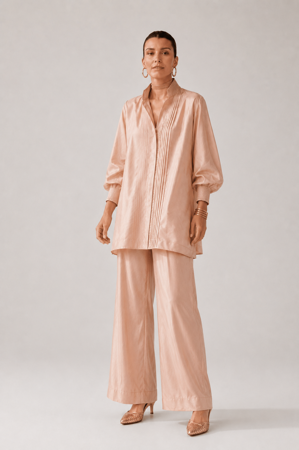 Blush pink coord set