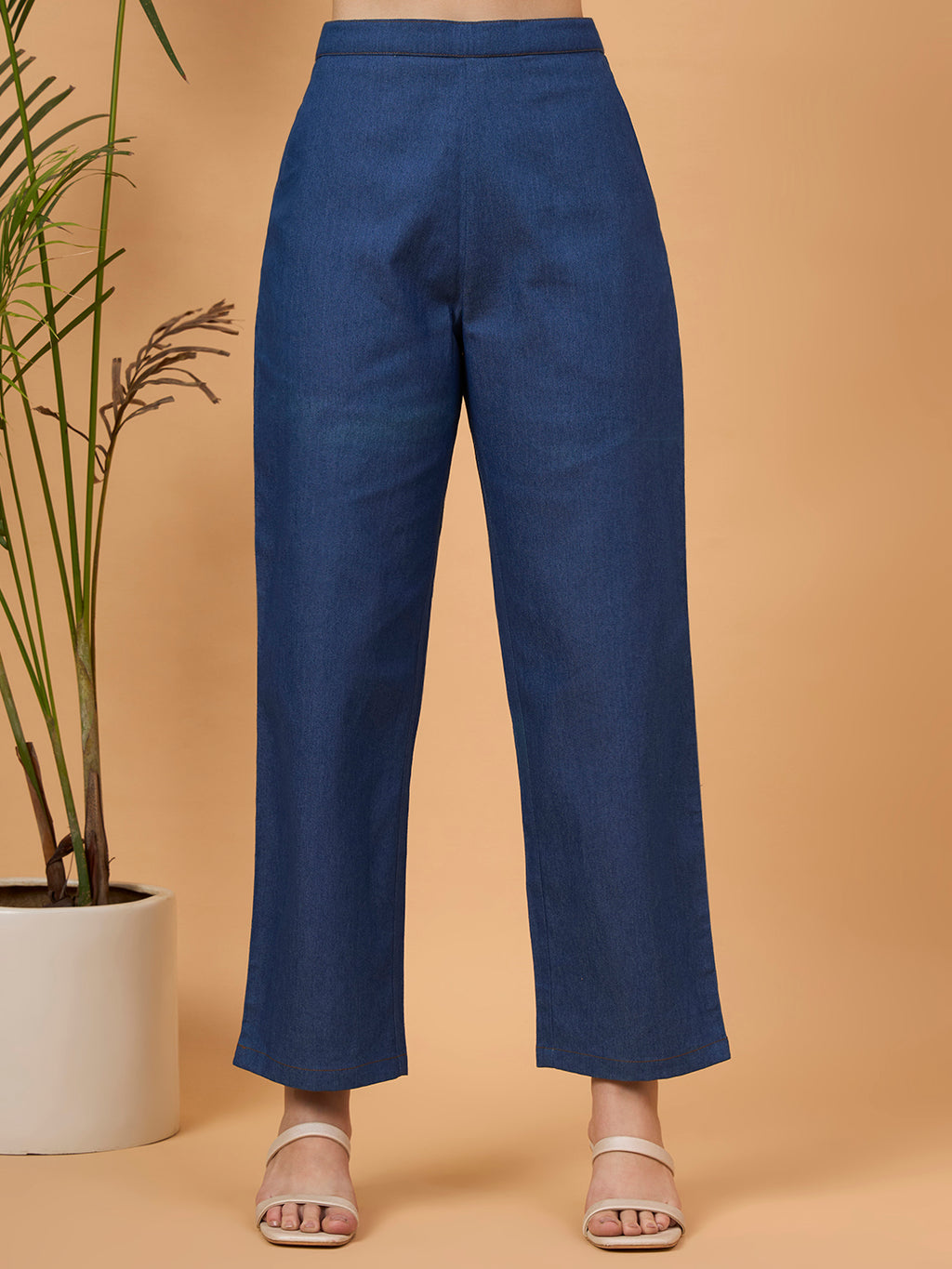 Blue denim coord set