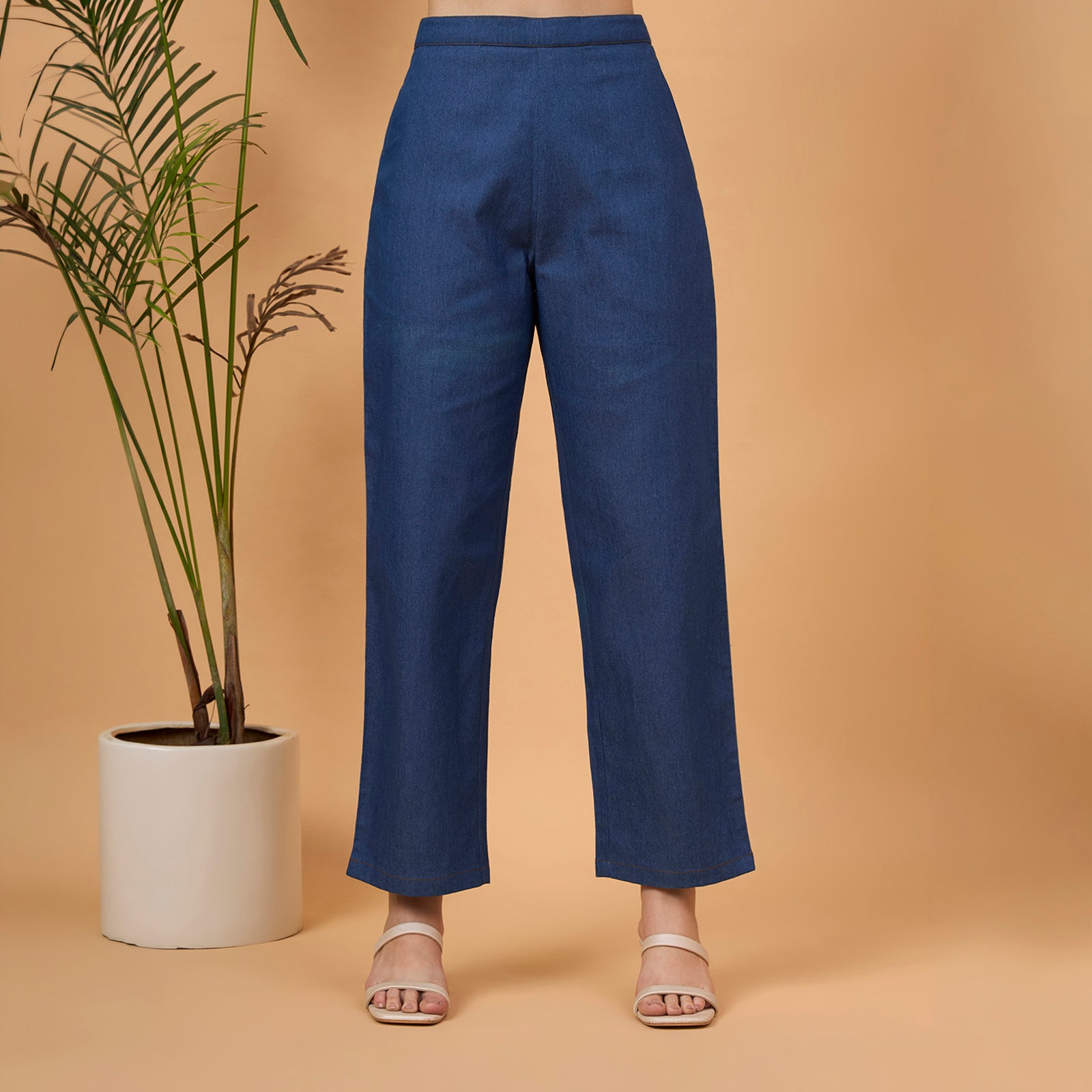 Blue denim coord set
