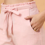 Light pink cotton coord set