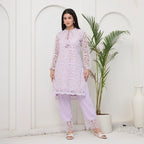 Lavender cutwork KP set with bag