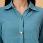Collared Kurta Shirt coord set