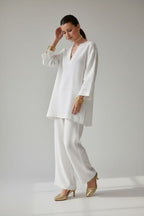 White Linen coord set